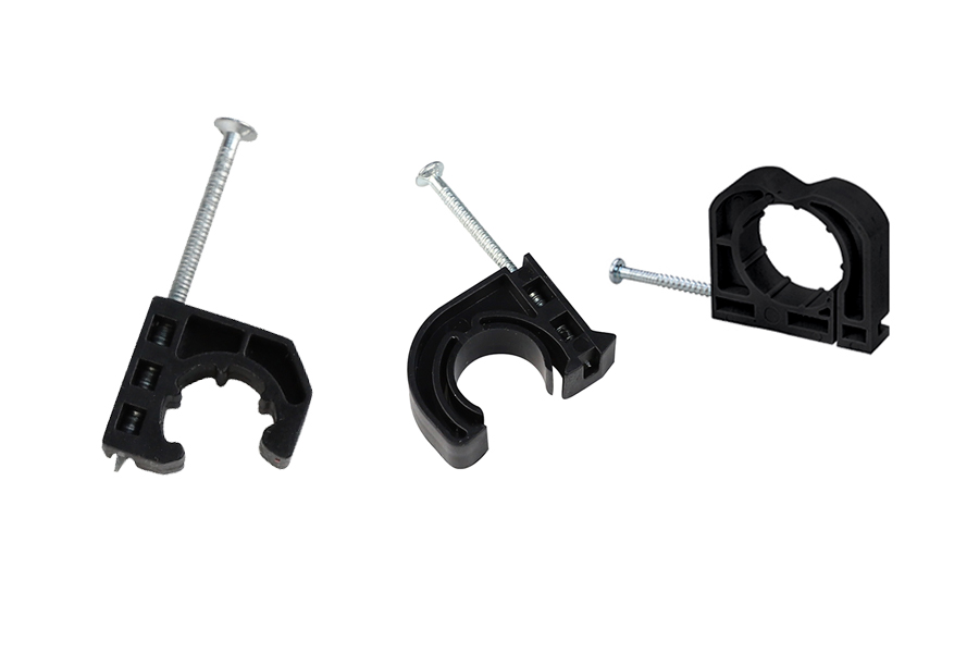 Plastic Insulated Pipe Clip with Nail1