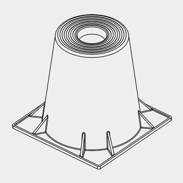 One-piece Equipment Stand